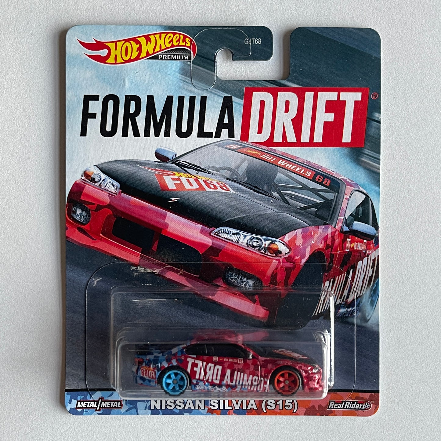 Hot Wheels Boulevard #7 Nissan Silvia (S15) (Formula Drift Card) (Damaged)