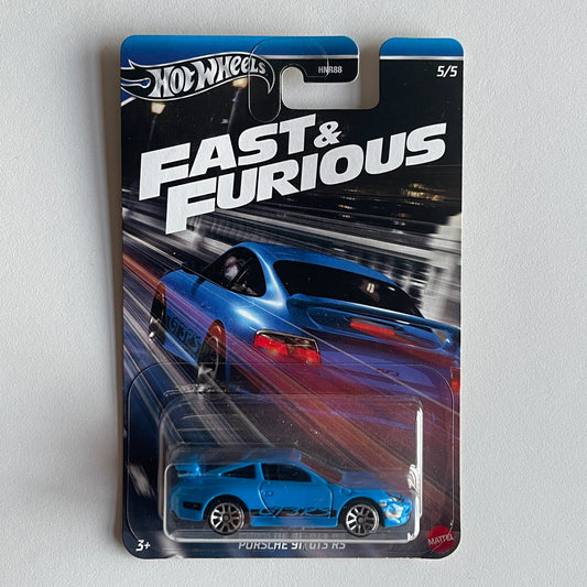 Hot Wheels 2024 Fast & Furious Street Racing Porsche 911 GT3 RS (Damaged)