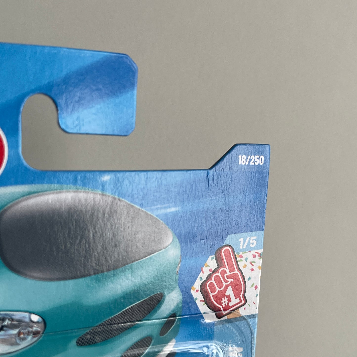 Hot Wheels Deora II (Turquoise) Short Card (Damaged) HW Fan Driven 18/250