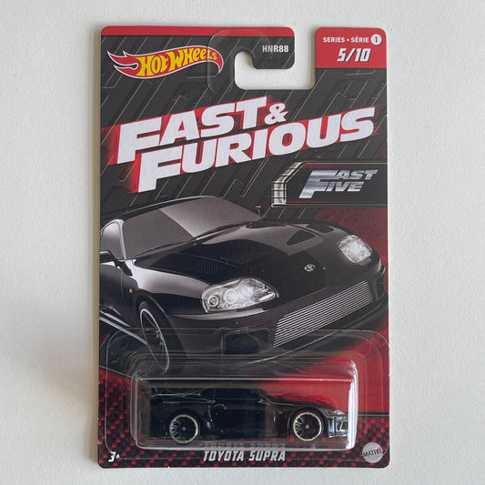 Hot Wheels Fast & Furious Series Toyota Supra OG Card