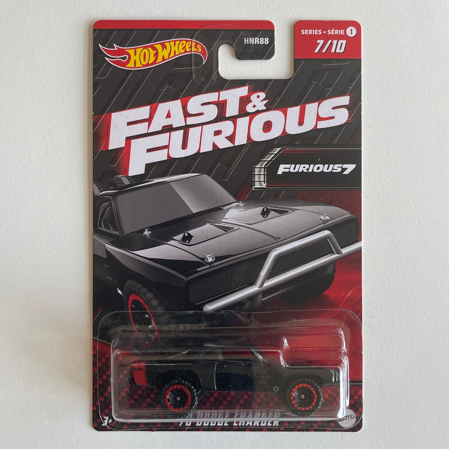 Hot Wheels Fast & Furious Series '70 Dodge Carger OG Card