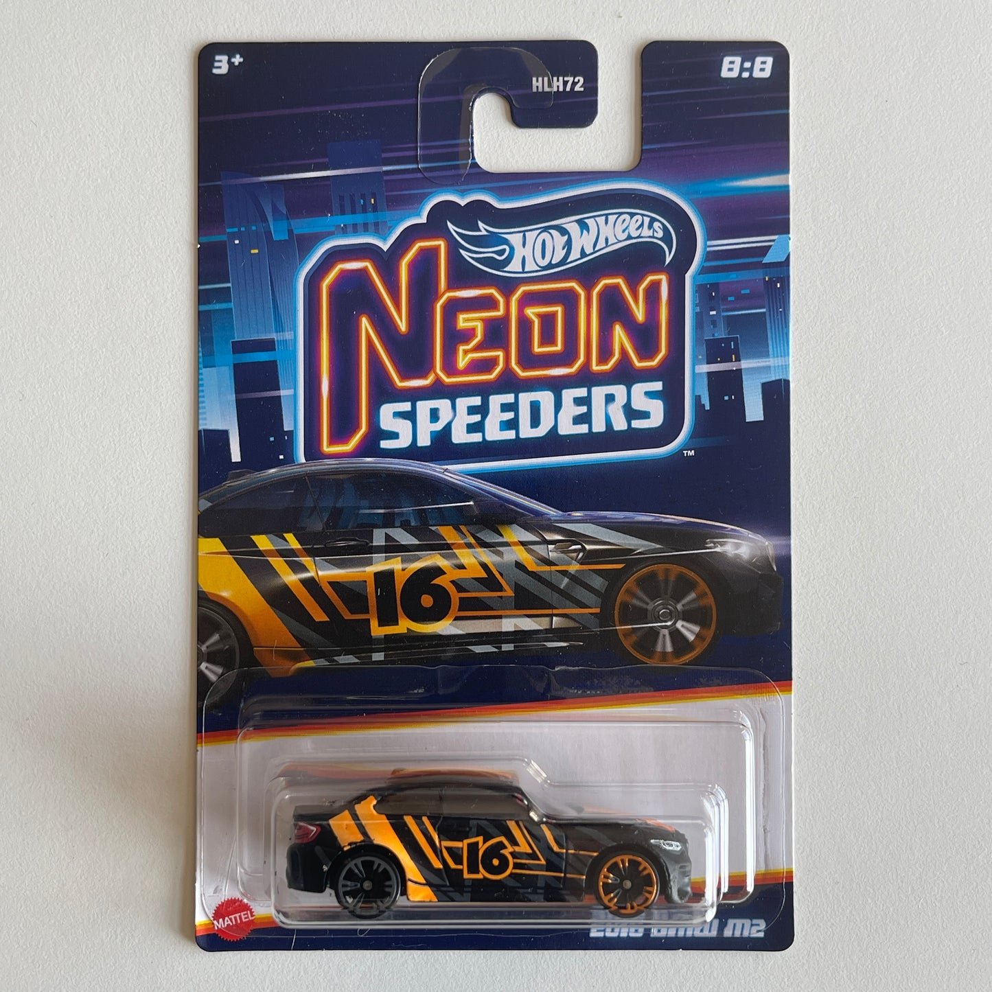 Hot Wheels Neon Speeders 2016 BMW M2 (Damaged)