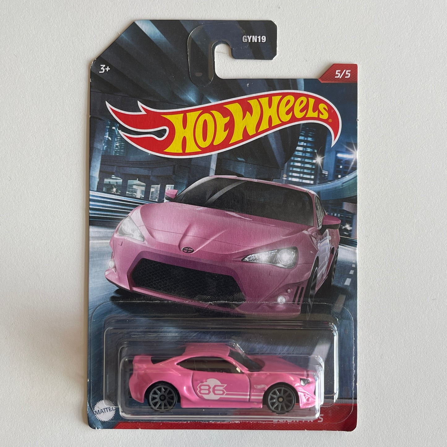 Hot Wheels Scion FR-S (Pink) (Damaged) Cult Racers Set 5/5