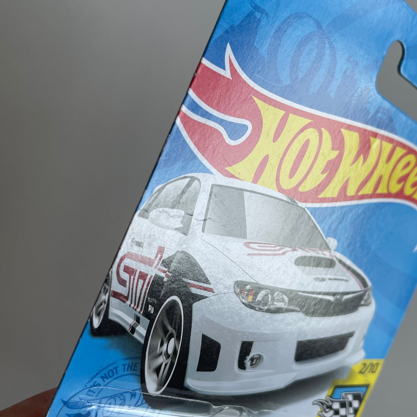 Hot Wheels Subaru WRX STI (White) Long Card (Damaged) HW Speed Graphics 68/250