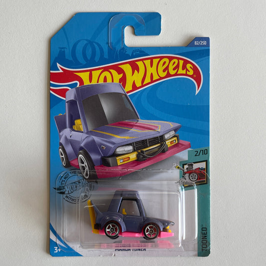 Hot Wheels Manga Tuner (Purple) Long Card (Damaged) Tooned 82/250