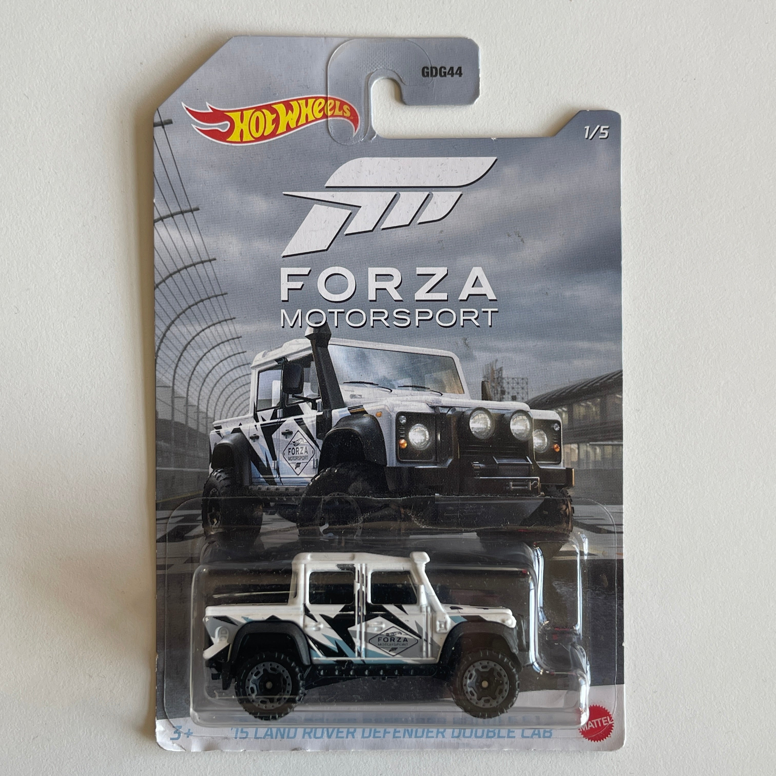 Hot Wheels 15 Land Rover Defender Double Cab Forza Motorsport Set Da Hobby Cars