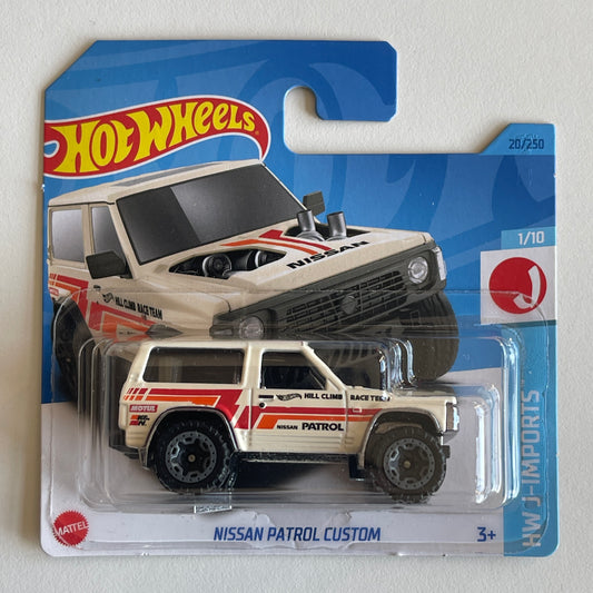 Hot Wheels Nissan Patrol Custom (Beige) Short Card HW J-Imports 20/250