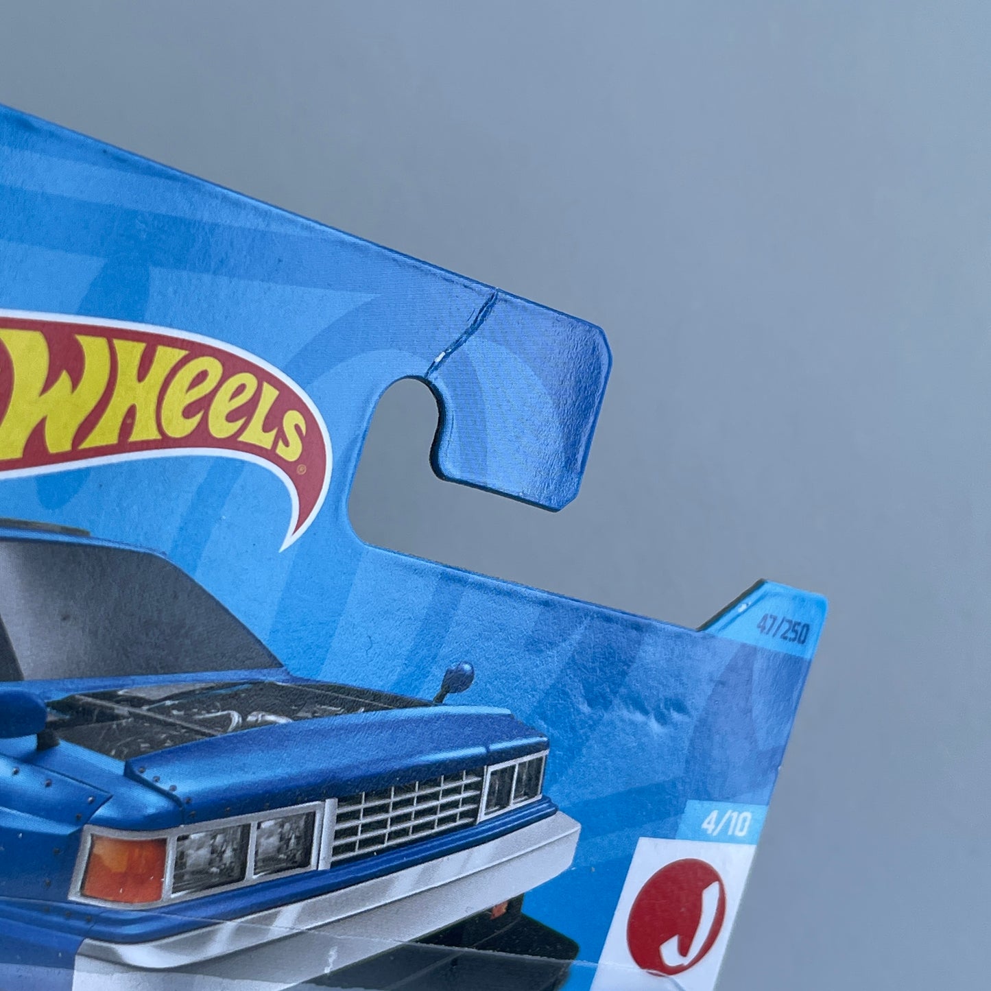 Hot Wheels Nissan Maxima Drift Car (Blue) Short Card (Damaged) HW J-Imports 47/250