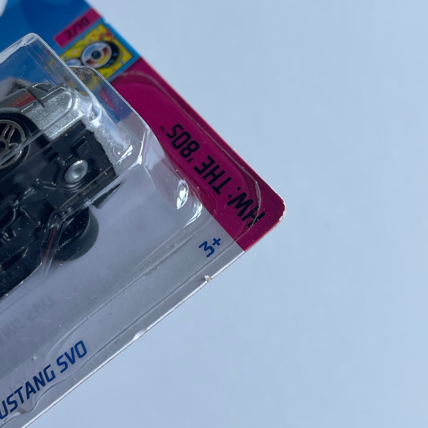 Hot Wheels '84 Mustang SVO (grey) Short Card (Damaged) HW: The '80s 25/250