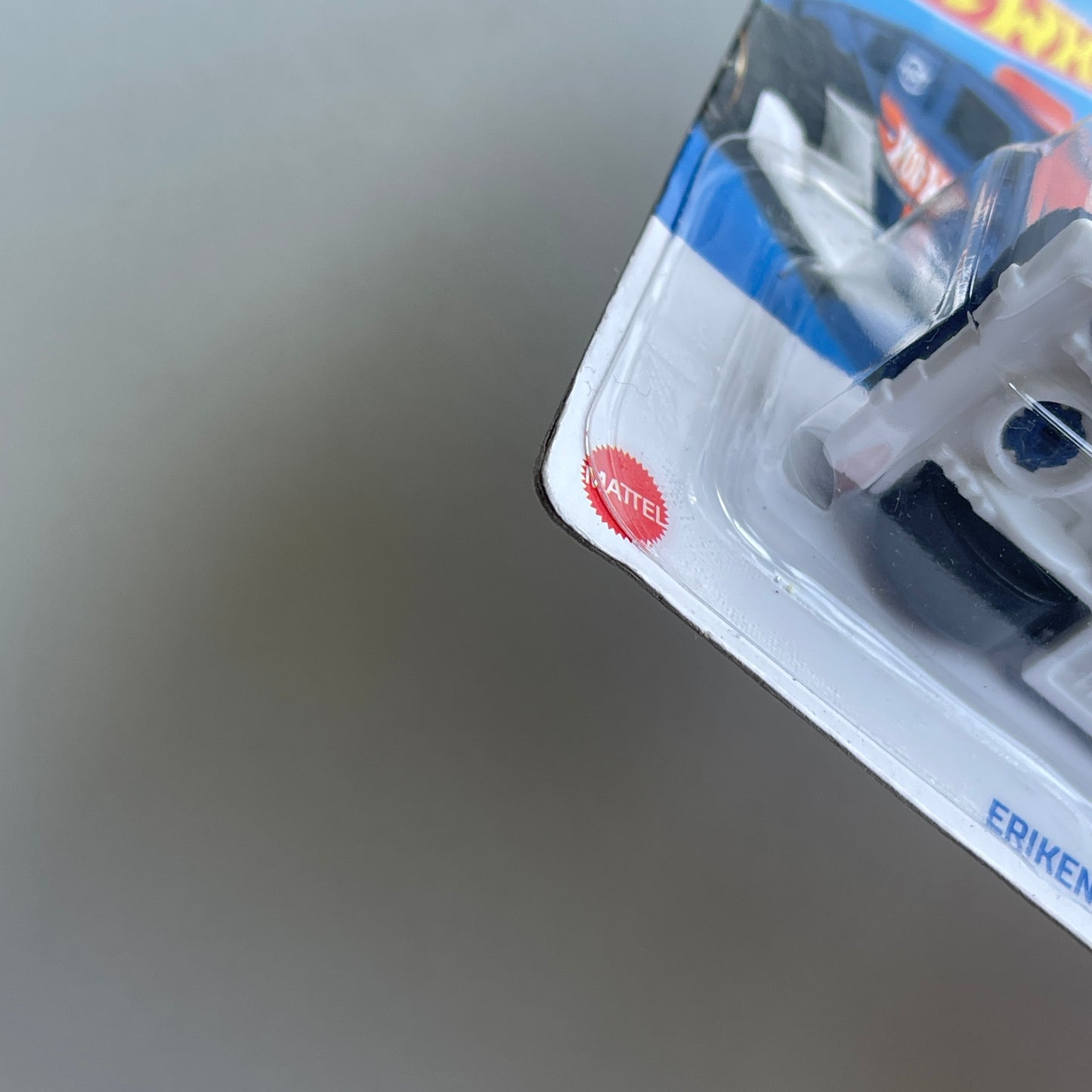 Hot Wheels Erikenstein Rod (Blue) Short Card (Damaged) HW 55 Race Team 86/250