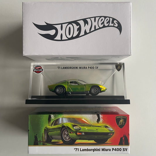 Hot Wheels Collectors 2025 RLC Exclusive Hot Wheels '71 Lamborghini Miura P400 SV