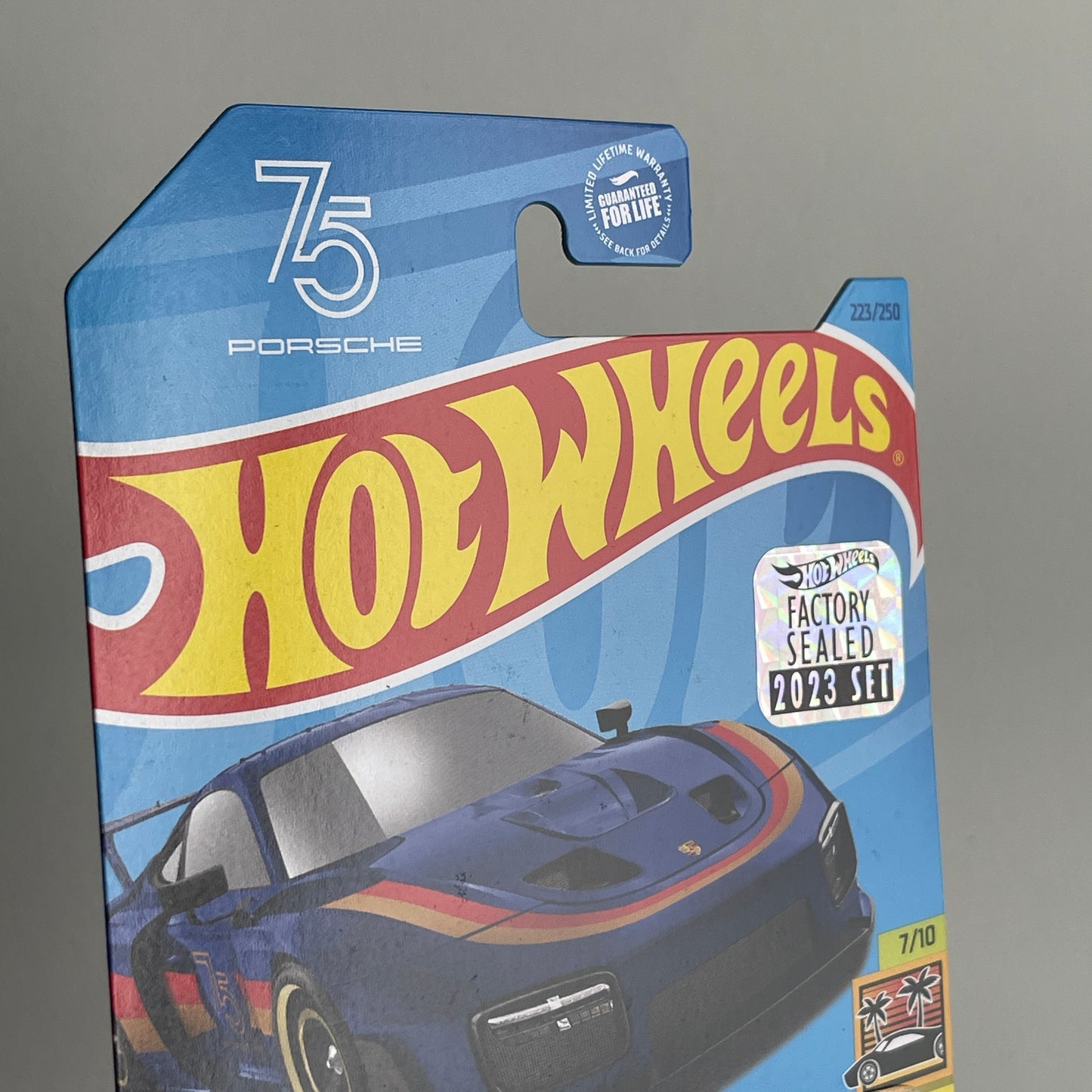 Hot Wheels Porsche 935 (Dark Blue) Long Card Factory Sealed HW Exotics 223/250 Super Treasure Hunt