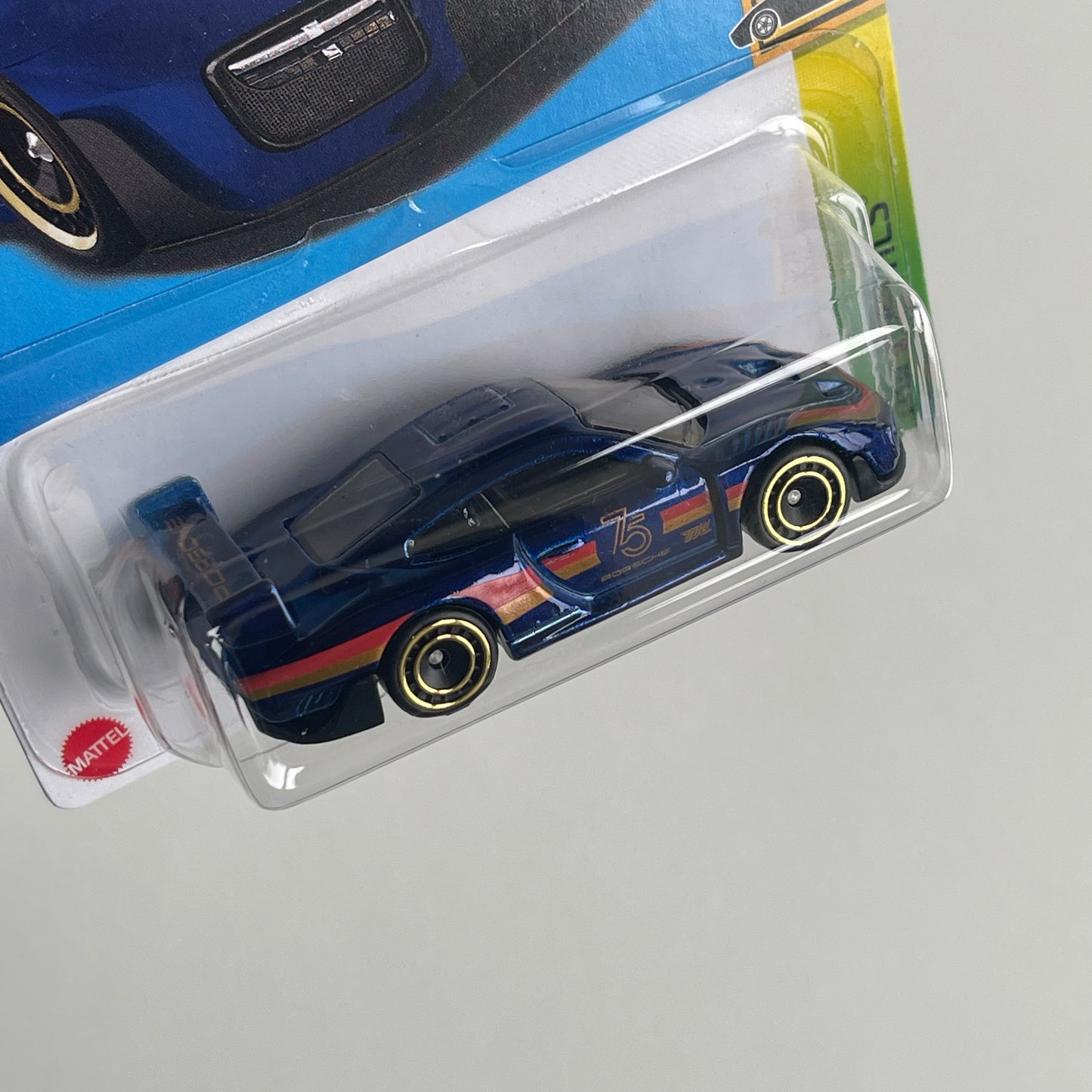 Hot Wheels Porsche 935 (Dark Blue) Long Card Factory Sealed HW Exotics 223/250 Super Treasure Hunt