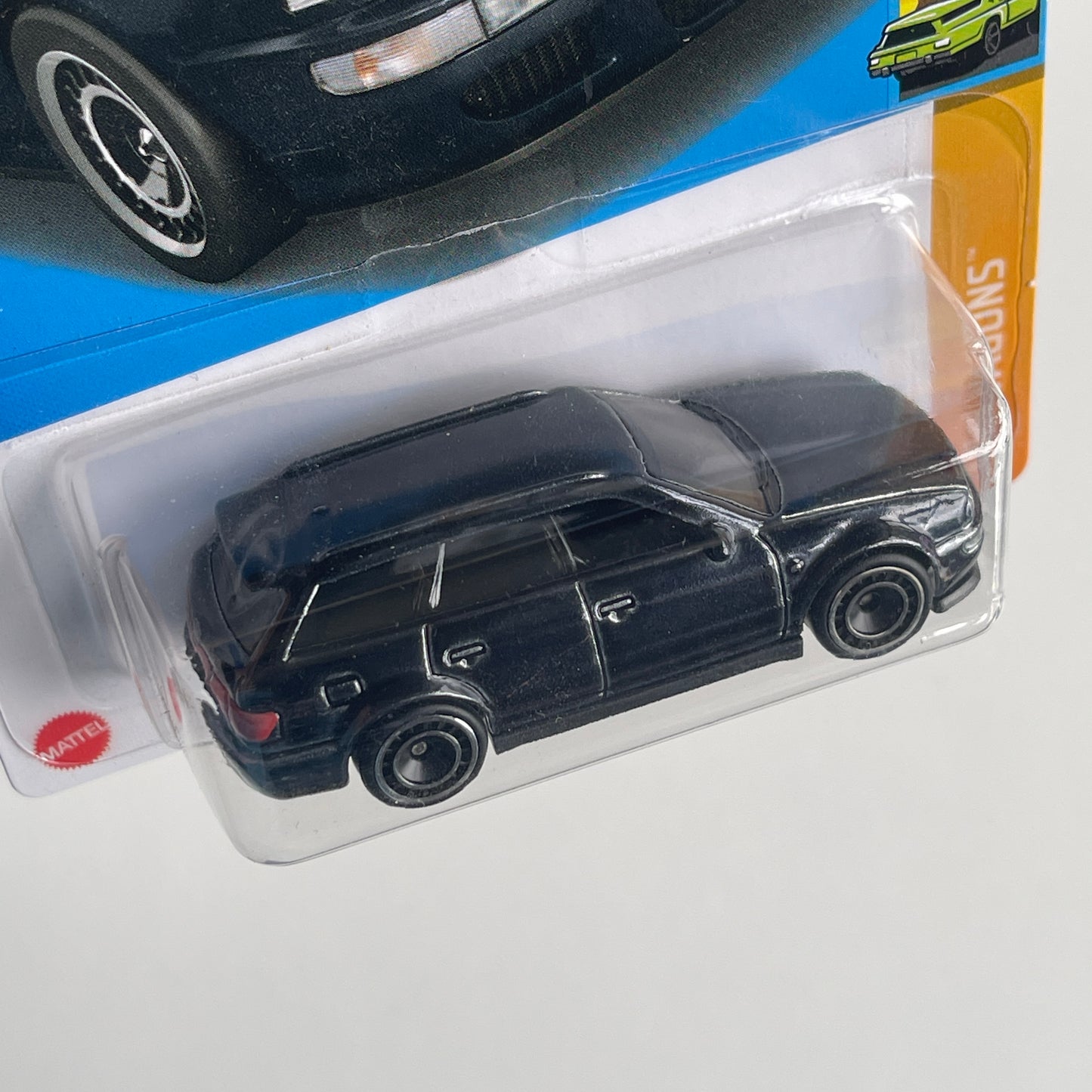 Hot Wheels STH '94 Audi Avant RS2 (Black) Long Card HW Wagons 228/250 Super Treasure Hunt