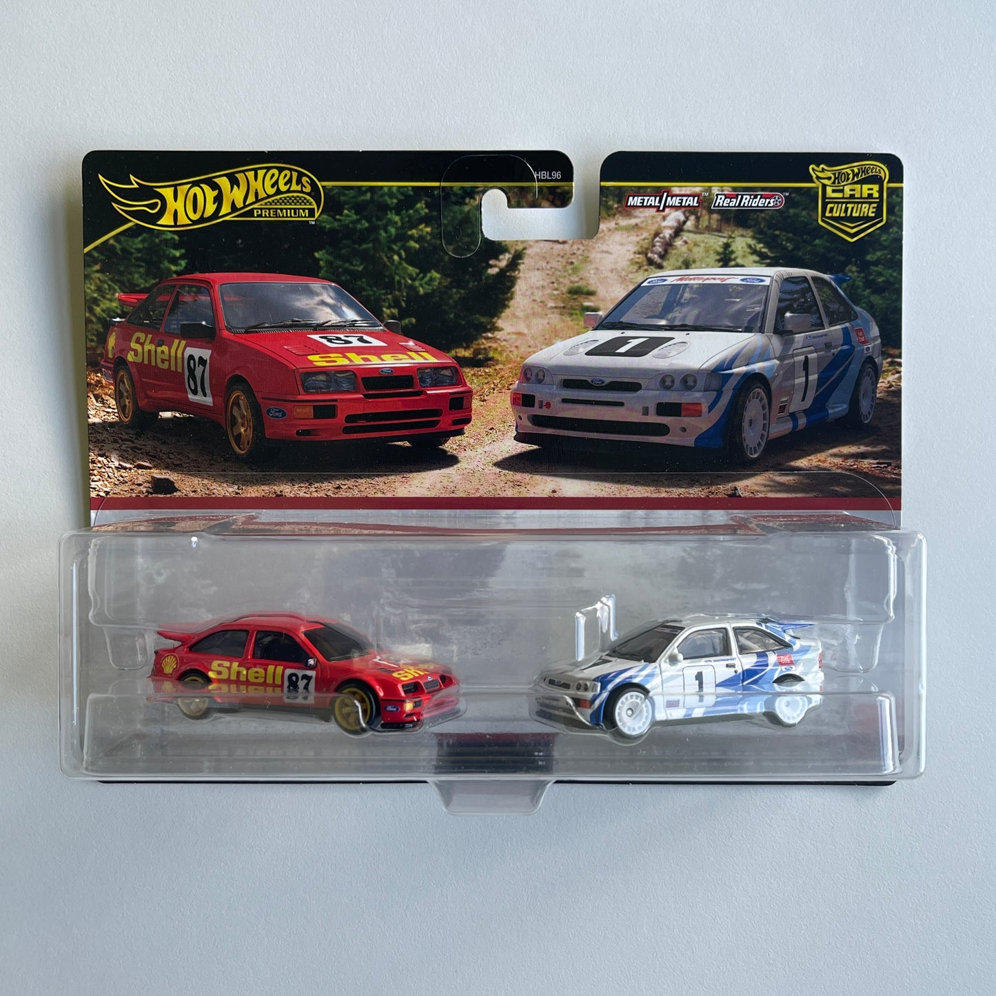 Hot Wheels 2 Twin Pack'87 Ford Sierra Cosworth, '93 Ford Escort RS Cosworth