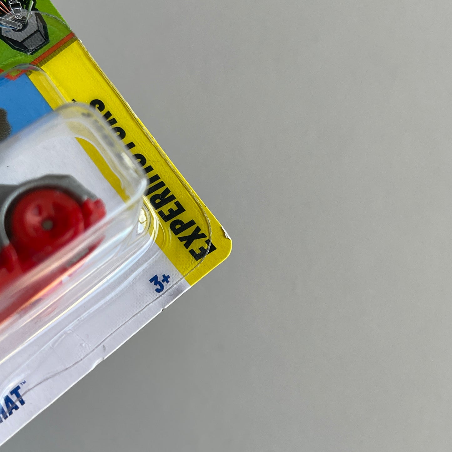 Hot Wheels Quick Chat (Red/Grey/Blue) Short Card (Damaged) Experimotors 216/250