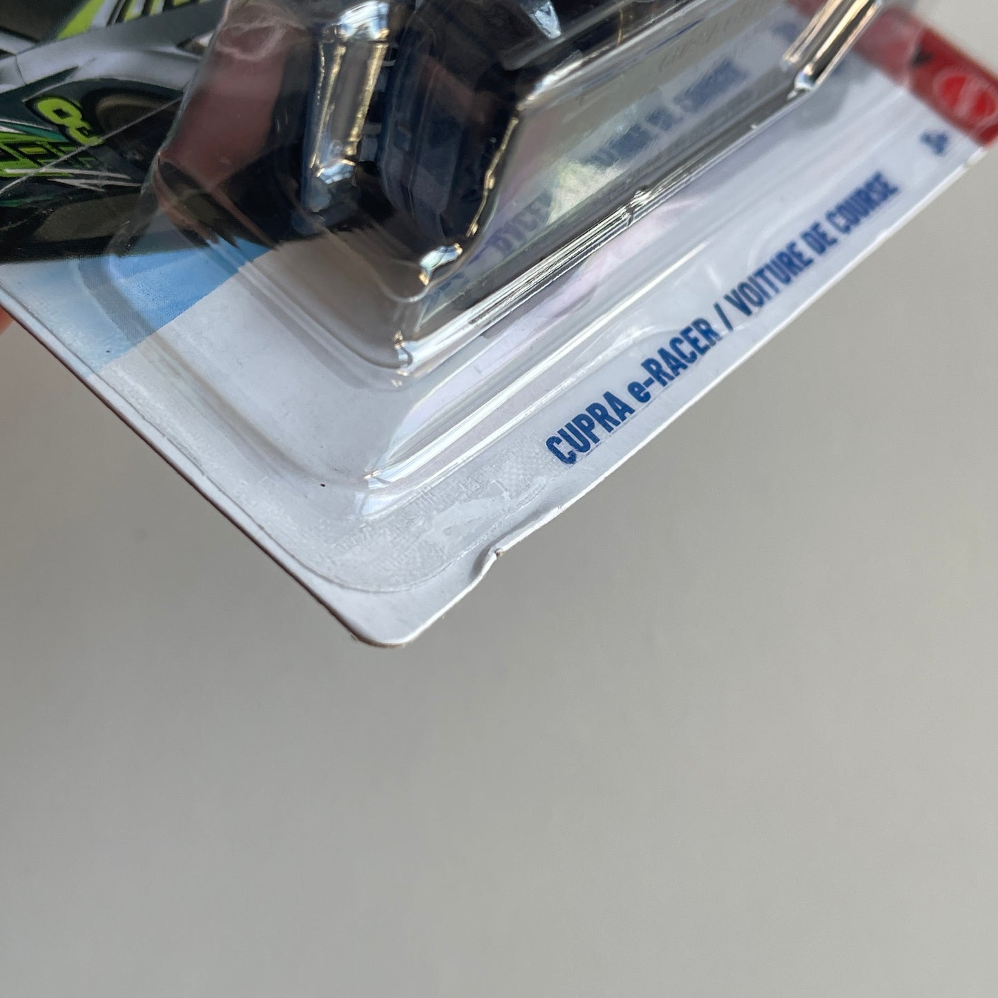 Hot Wheels Cupra E-Racer (Blue/Grey) Short Card (Damaged) Nightspeed 37/250