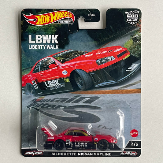 Hot Wheels [2022 Mountain Drifters] LB-ER34 Super Silhouette Nissan Skyline (Damaged)