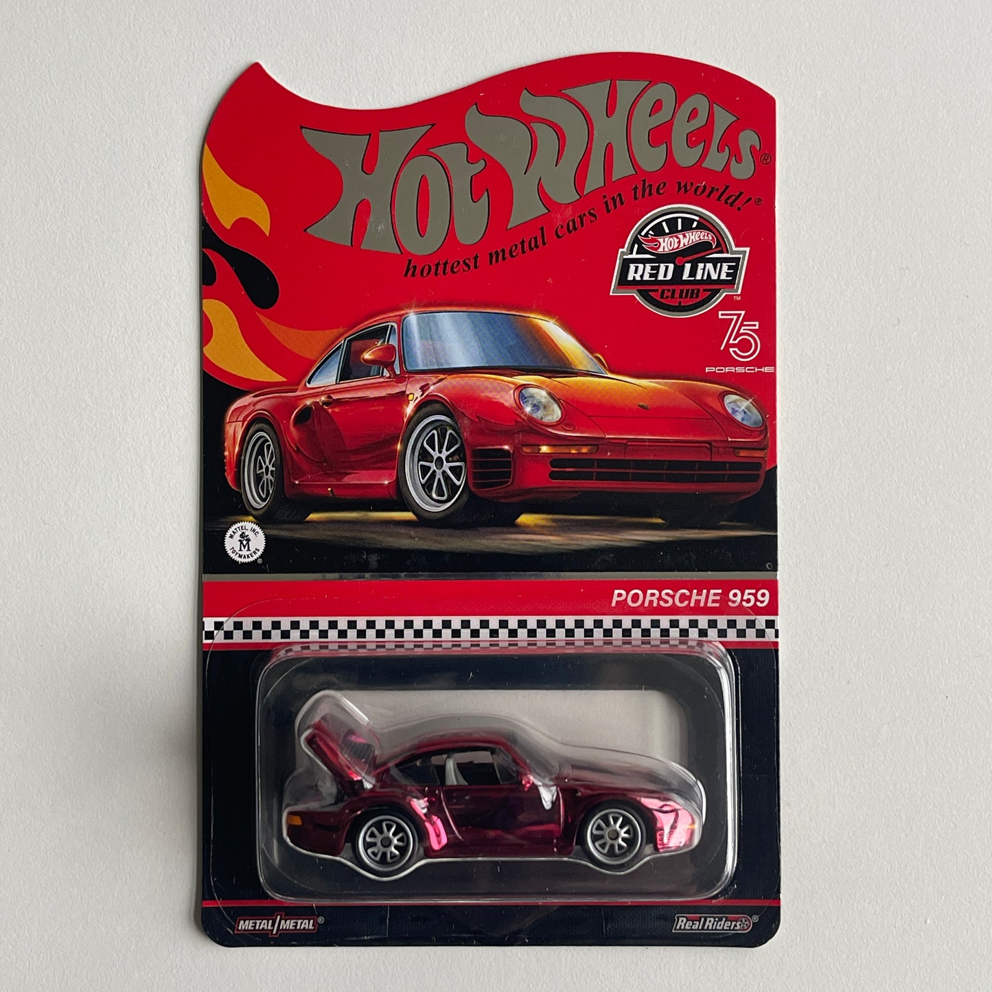 Hot Wheels Collectors 2023 RLC Exclusive 1986 Porsche 959 (Red)