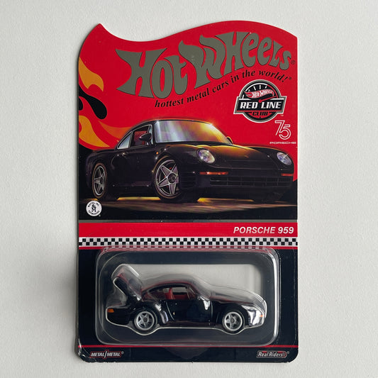 Hot Wheels Collectors 2023 RLC Exclusive 1986 Porsche 959 (Black) (Damaged)