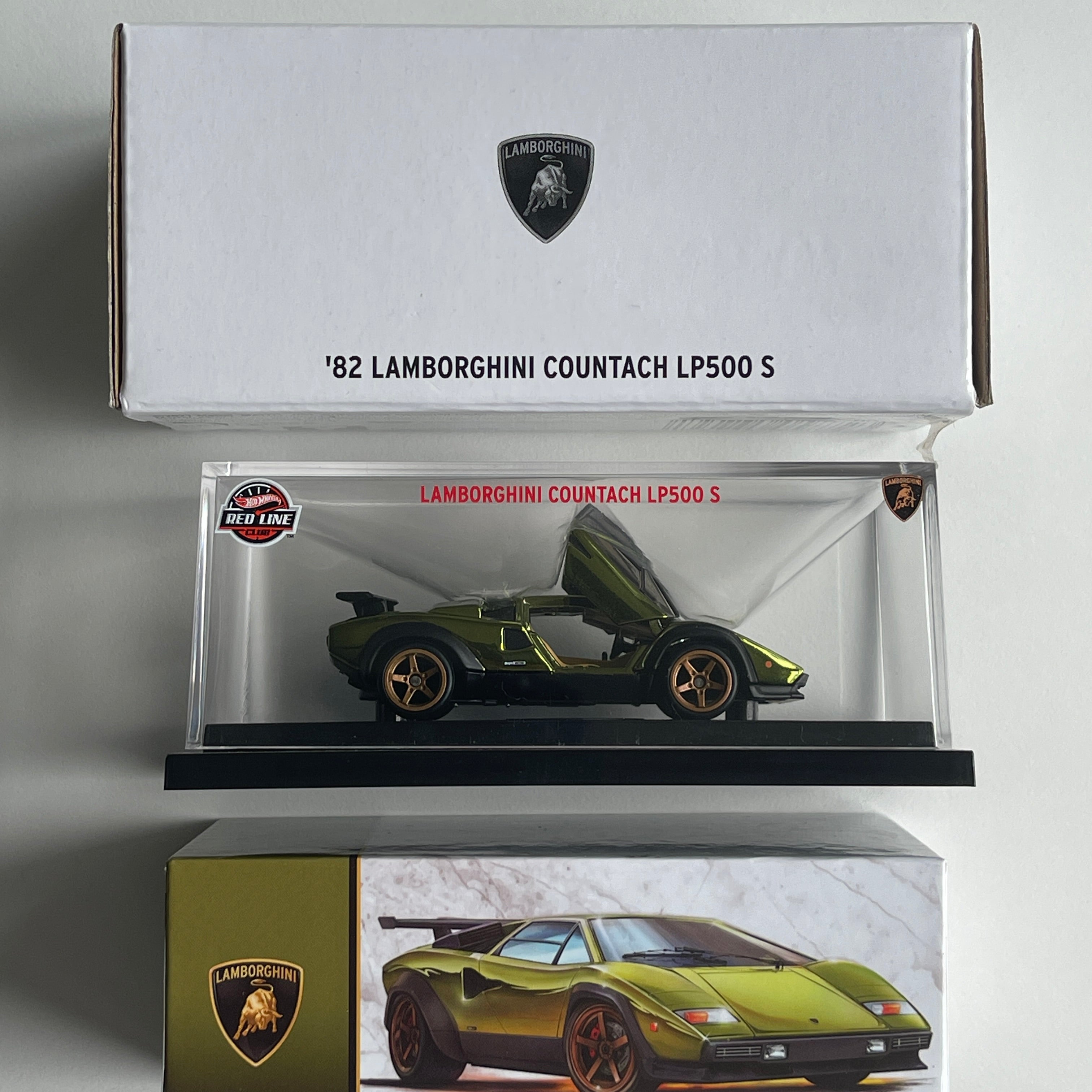 NEW Hot store Wheels Collectors RLC Exclusive ’82 Lamborghini Countach LP 500 S Car