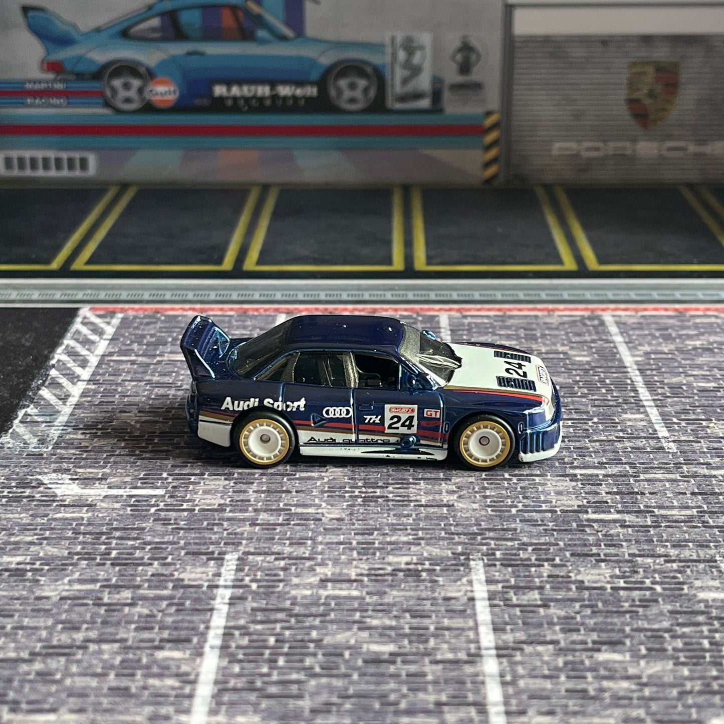 Hot Wheels Loose Audi 90 Quattro (2024 Super Treasure Hunt)