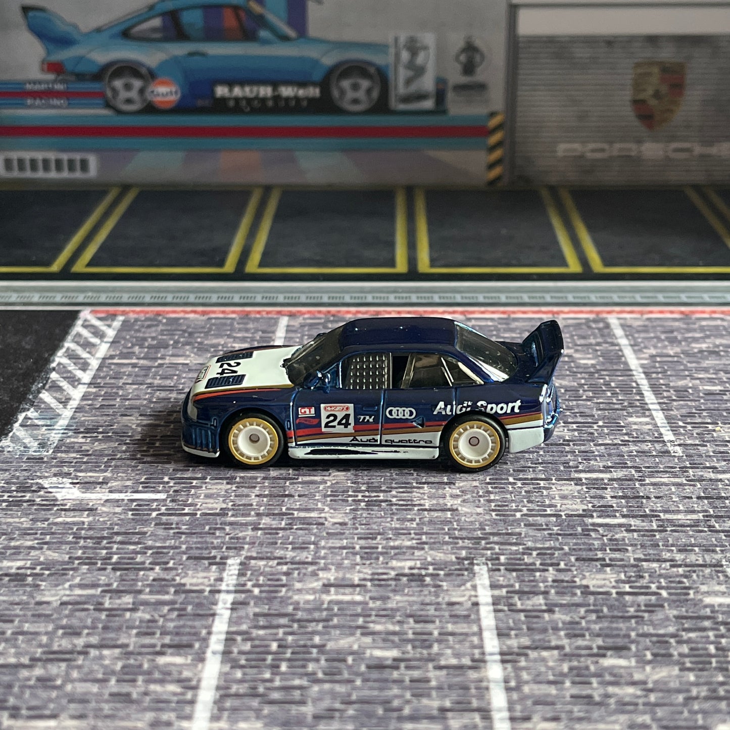 Hot Wheels Loose Audi 90 Quattro (2024 Super Treasure Hunt)