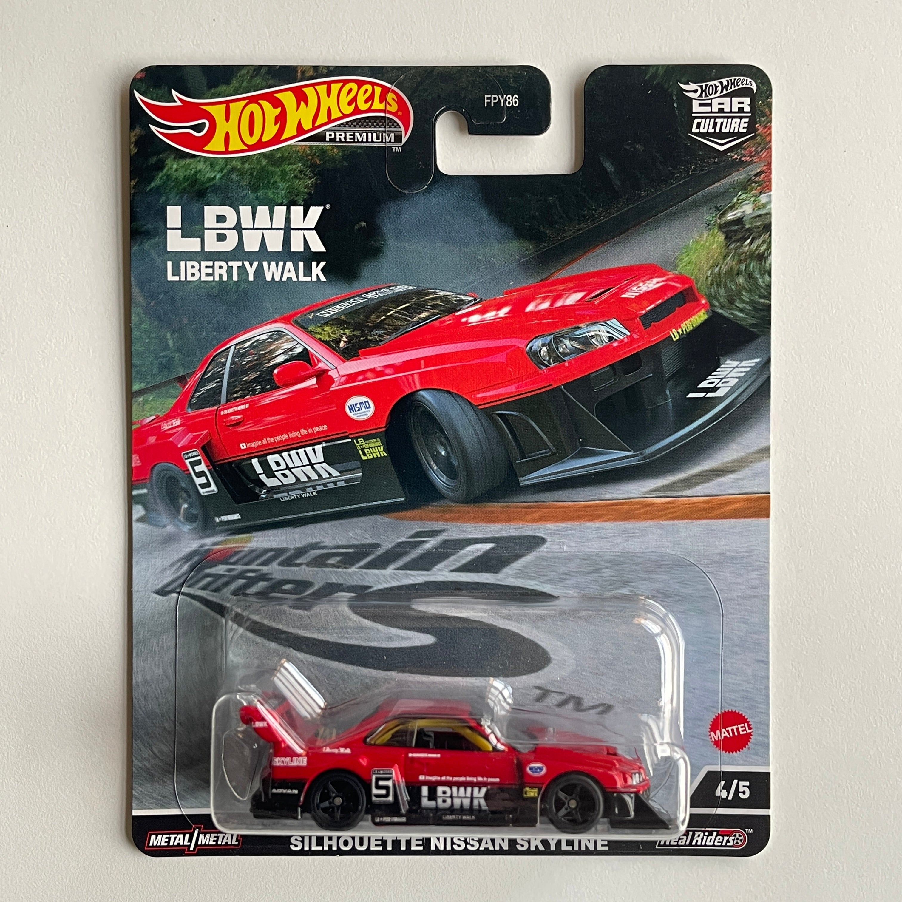 Hot Wheels 2022 Mountain Drifters LB-ER34 Silhouette Nissan Skyline Chase fashion 0/5