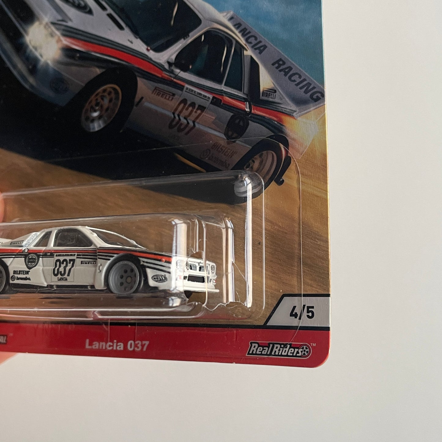 Hot Wheels [2020 Thrill Climbers] Lancia 037 (Damaged)