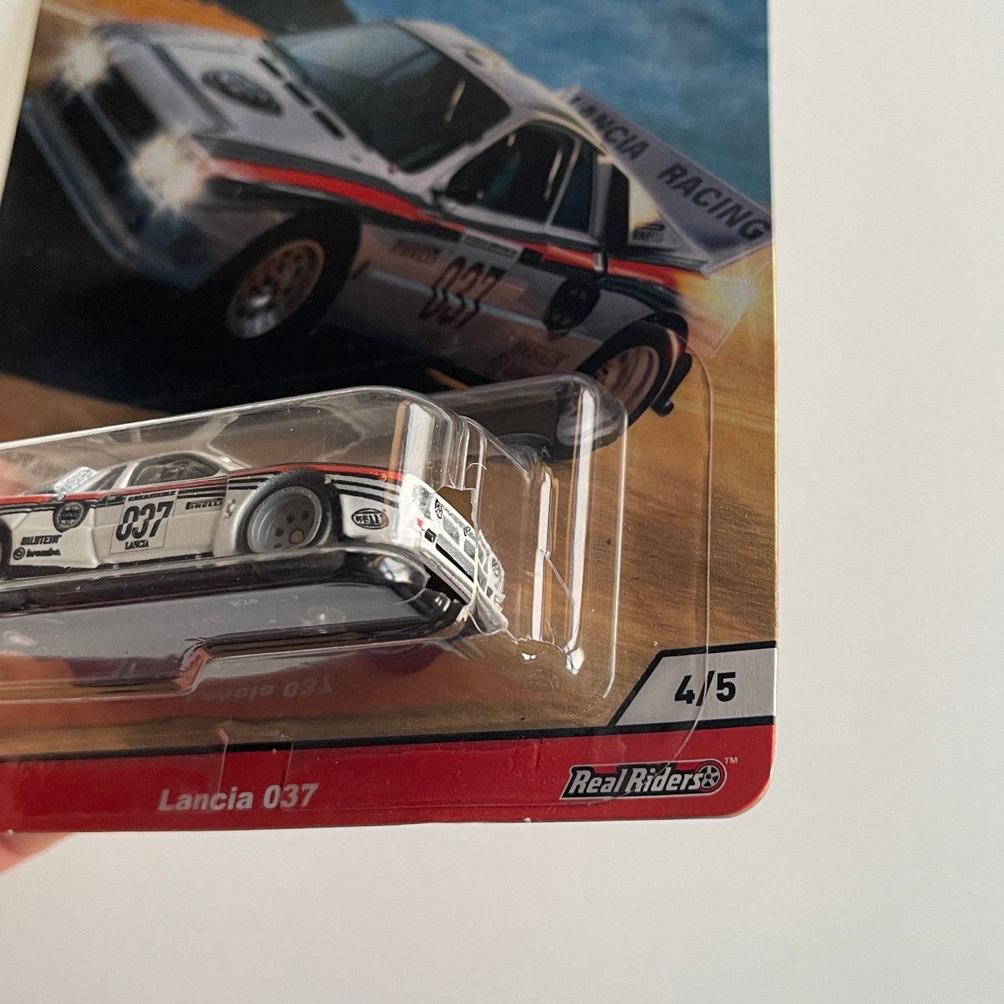 Hot Wheels [2020 Thrill Climbers] Lancia 037 (Damaged)