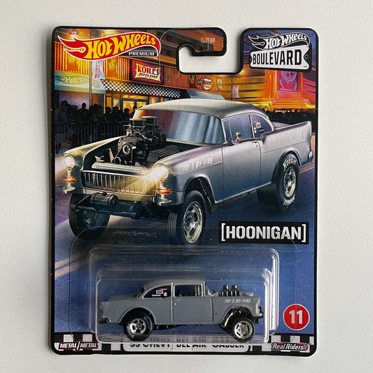 Hot Wheels Boulevard #11 '55 Chevy Bel Air Gasser (Damaged)