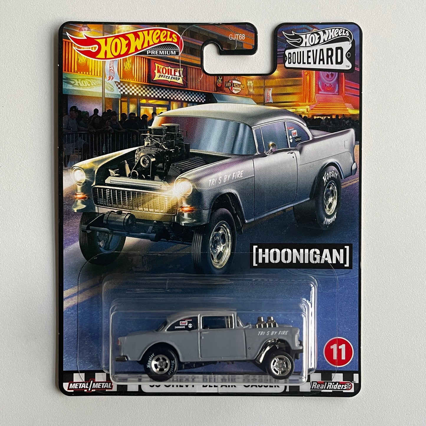 Hot Wheels Boulevard #11 '55 Chevy Bel Air Gasser