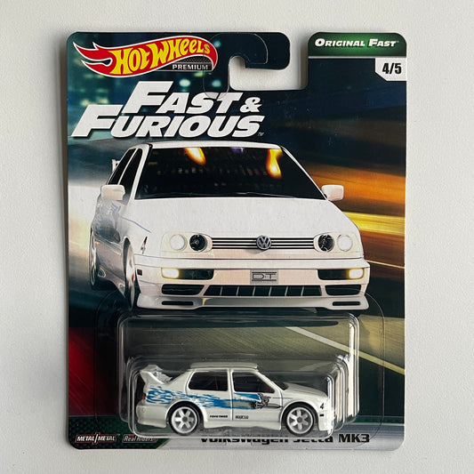 Hot Wheels [2019 Fast & Furious] Original Fast Volkswagen Jetta MK3