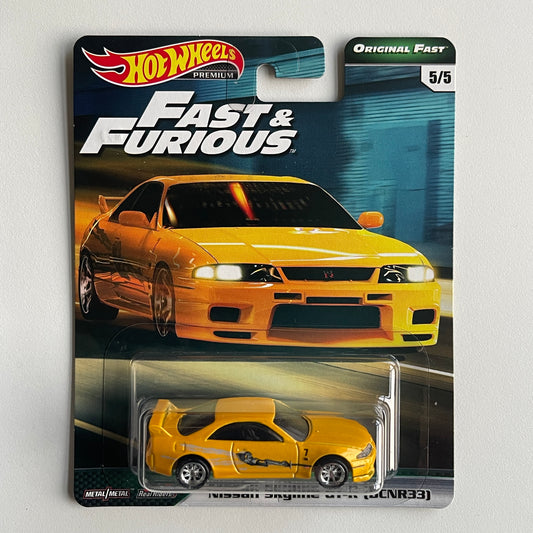 Hot Wheels [2019 Fast & Furious] Original Fast Nissan Skyline GT-R (BCNR33)