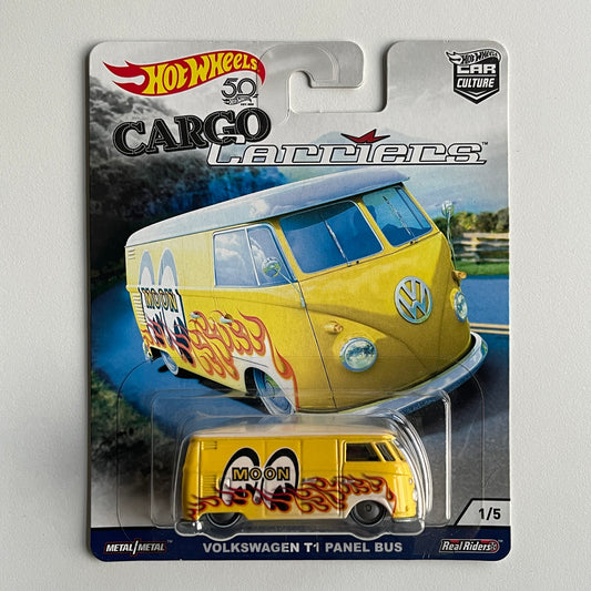 Hot Wheels [2018 Cargo Carriers] Volkswagen T1 Panel Bus (Damaged)