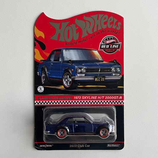 Hot Wheels Loose Collectors 2022 RLC Exclusive 1972 Skyline H/T 2000GT-R