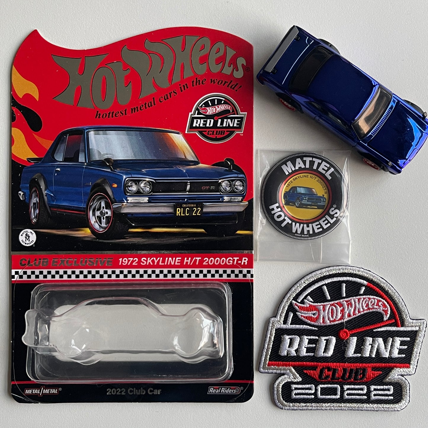 Hot Wheels Loose Collectors 2022 RLC Exclusive 1972 Skyline H/T 2000GT-R