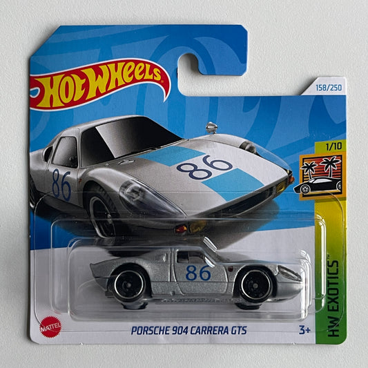 Hot Wheels Porsche 904 Carrera GTS (Grey) Short Card HW Exotics 158/250