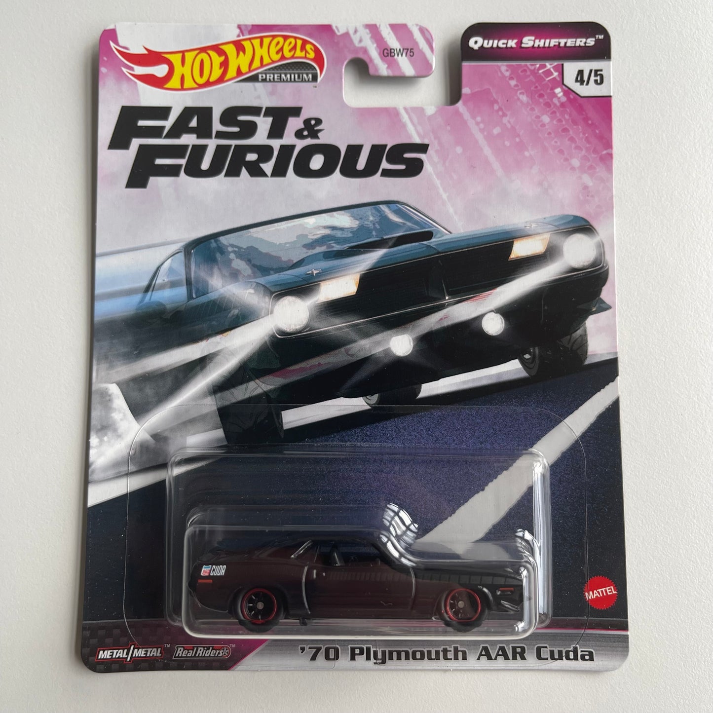 Hot Wheels 2020 Fast & Furious Quick Shifters Set Of 5 Cars Box (Opened)