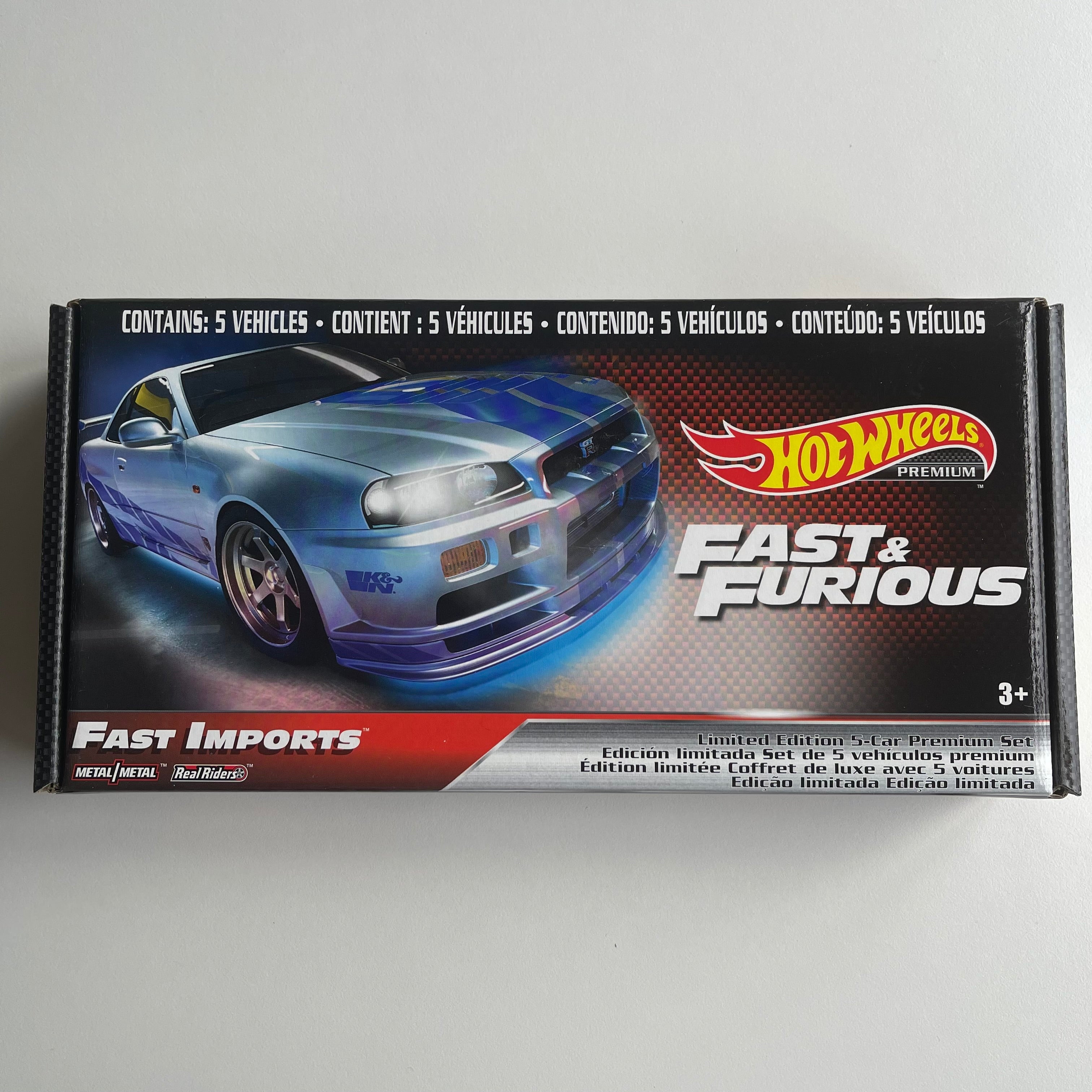 Hot Wheels Premium Fast & Furious Fast Imports Full Set! (5 hotsell Cars)