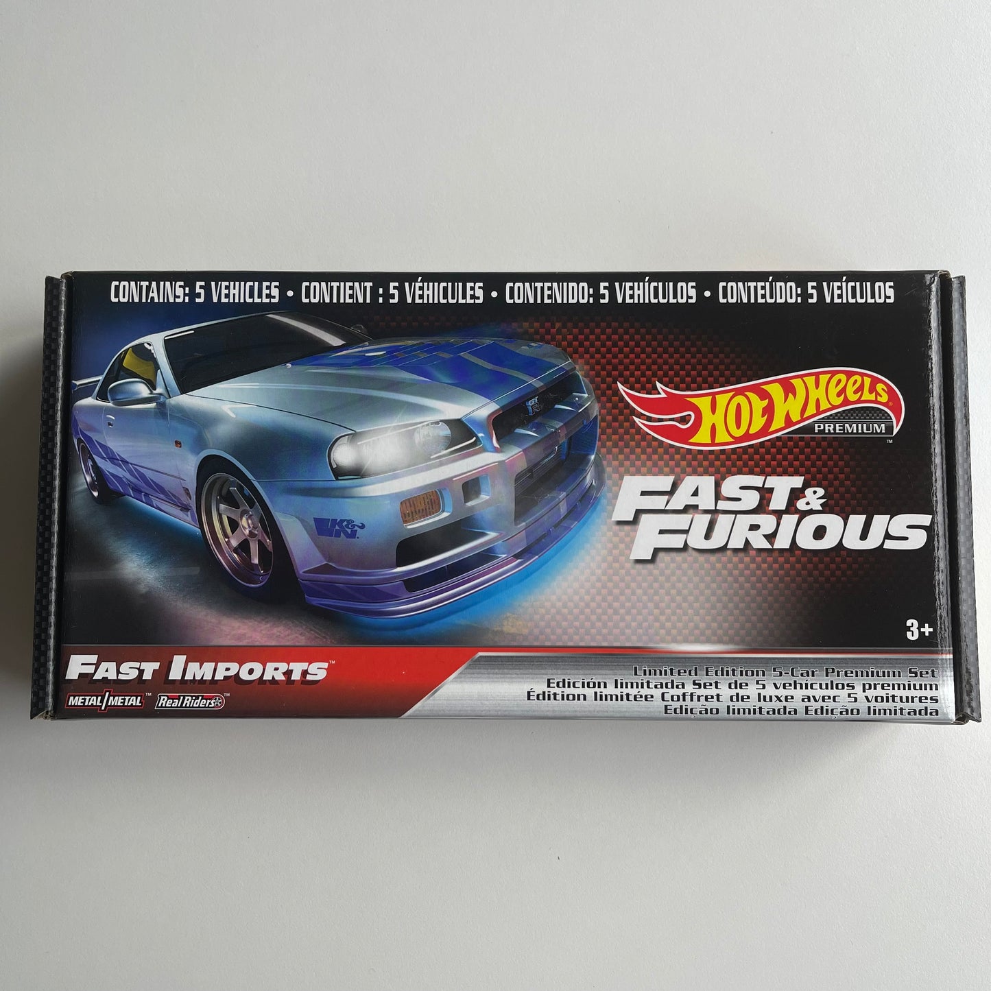 Hot Wheels 2019 Fast & Furious Fast Imports Set Of 5 Cars Box (Sealed)