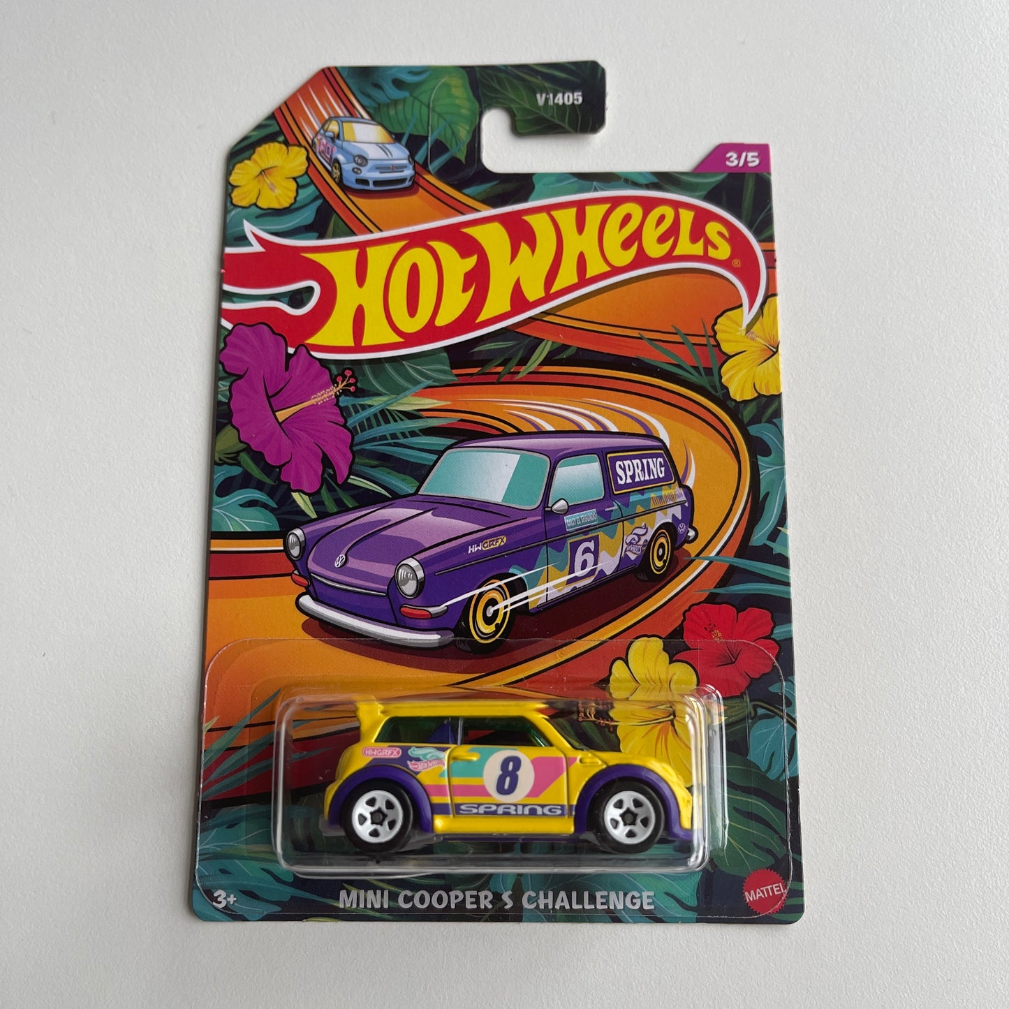 Hot Wheels 2024 Easter Spring Themed Mini Cooper S Challenge