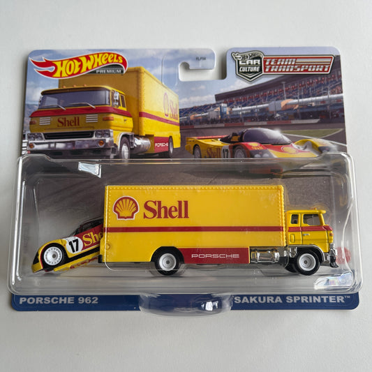 Hot Wheels Team Transport #45 Porsche 962 (Damaged)