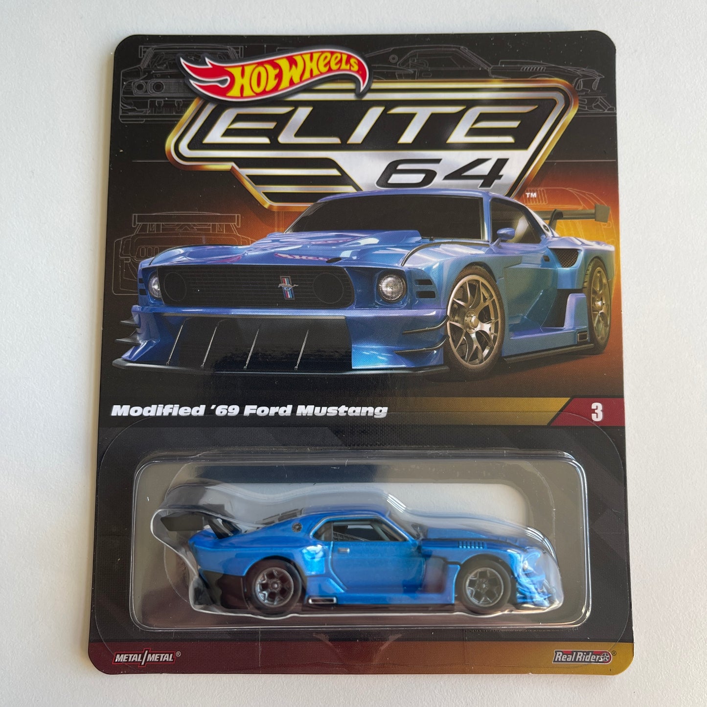 Hot Wheels [Elite64] #3 Modified '69 Ford Mustang