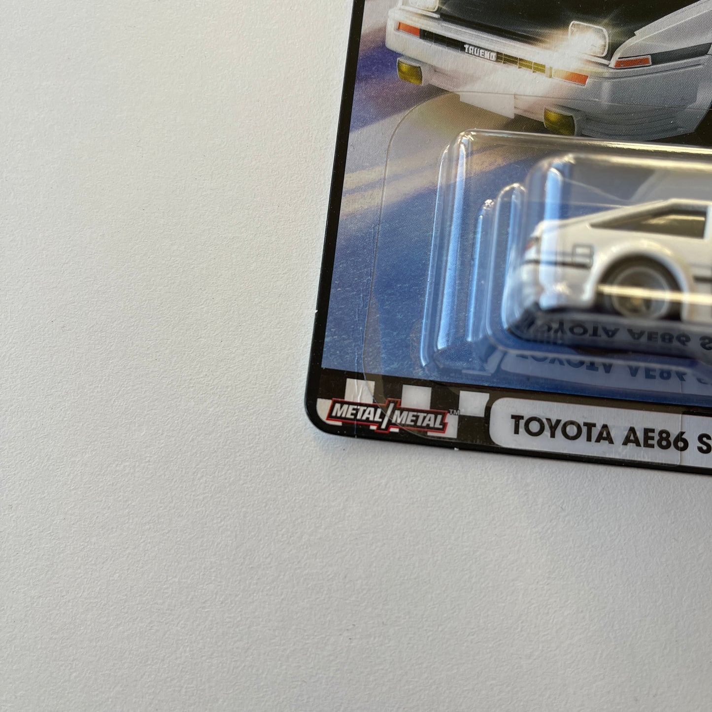 Hot Wheels Boulevard #18 Toyota AE86 Sprinter Trueno (Card Damage)