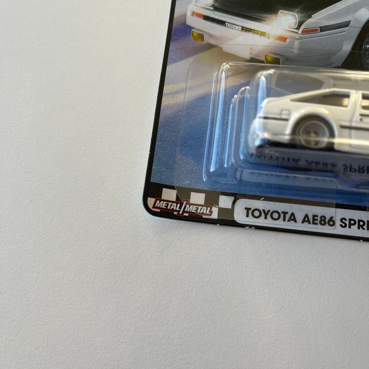 Hot Wheels Boulevard #18 Toyota AE86 Sprinter Trueno (Card Damage)