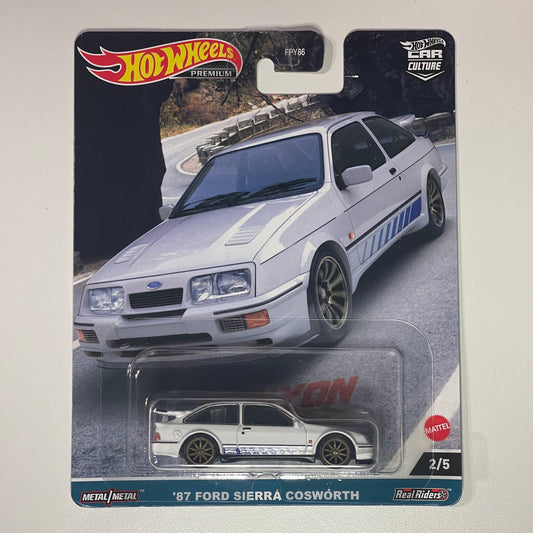 Hot Wheels [2023 Canyon Warriors] '87 Ford Sierra Cosworth (Damaged)