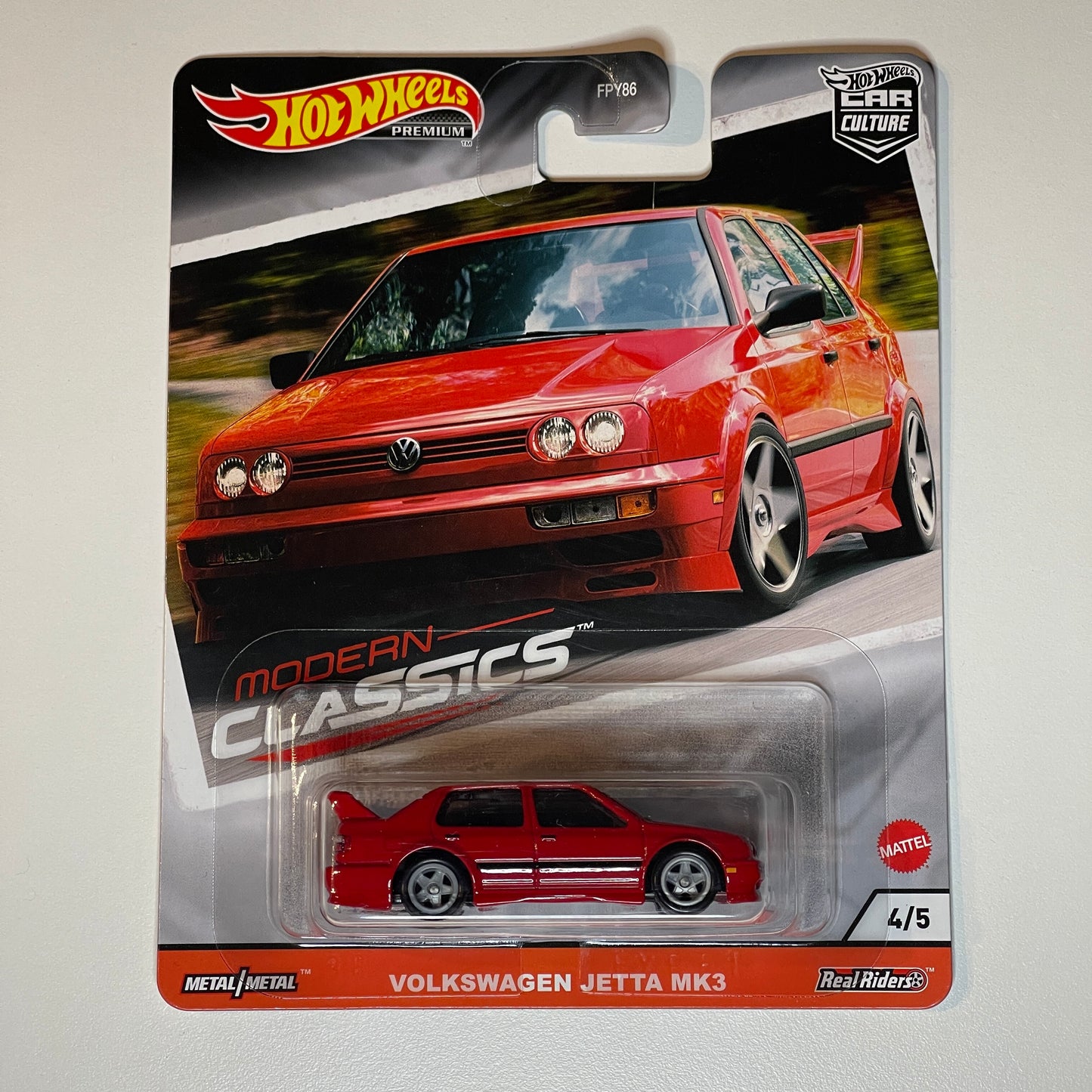 Hot Wheels [moderná klasika 2020] Volkswagen Jetta MK3