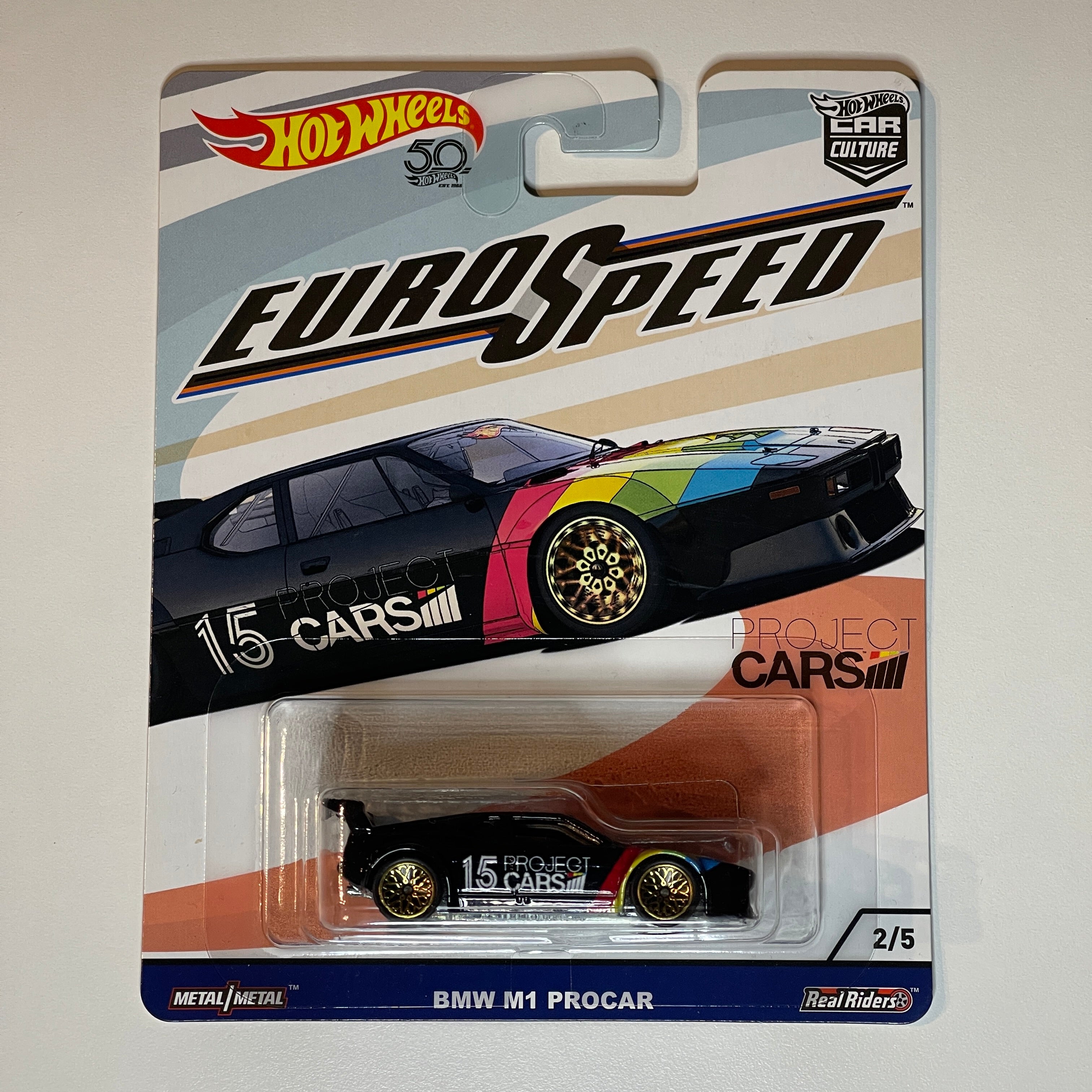 Hot Wheels 2018 Euro Speed BMW M1 Procar