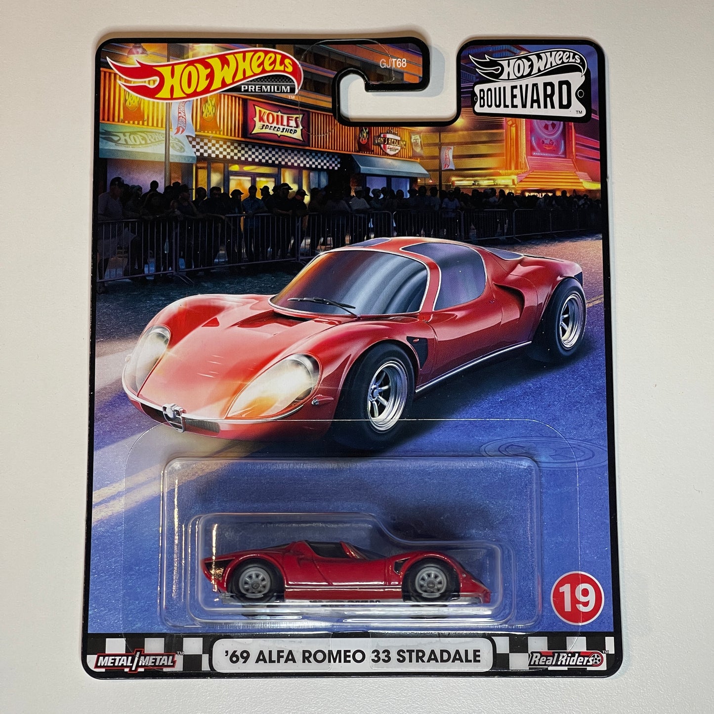 Hot Wheels Boulevard #19 '69 Alfa Romeo 33 Stradale